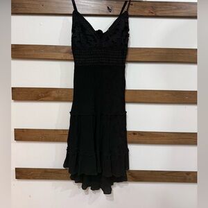 Elegant Black Lace Dress